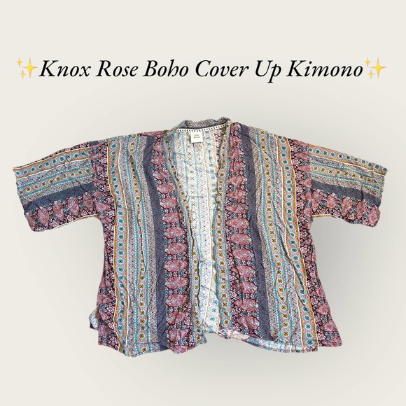 ✨Knox Rose Boho Cover Up‎ Kimono. Size XL/XXL✨ - Picture 3 of 11